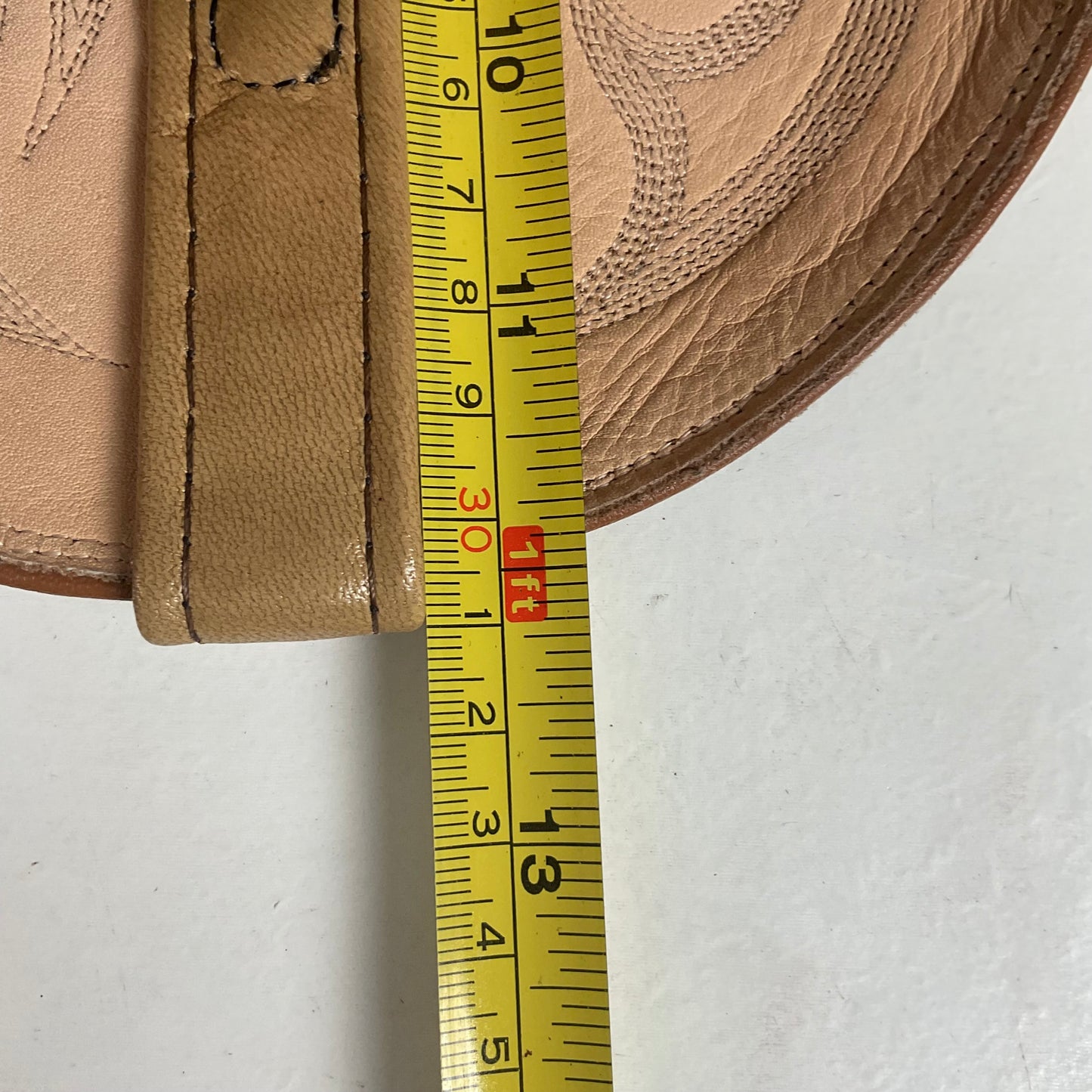 Dan Post Blonde Ostrich Leg Cowboy Boots 9 D Exotic