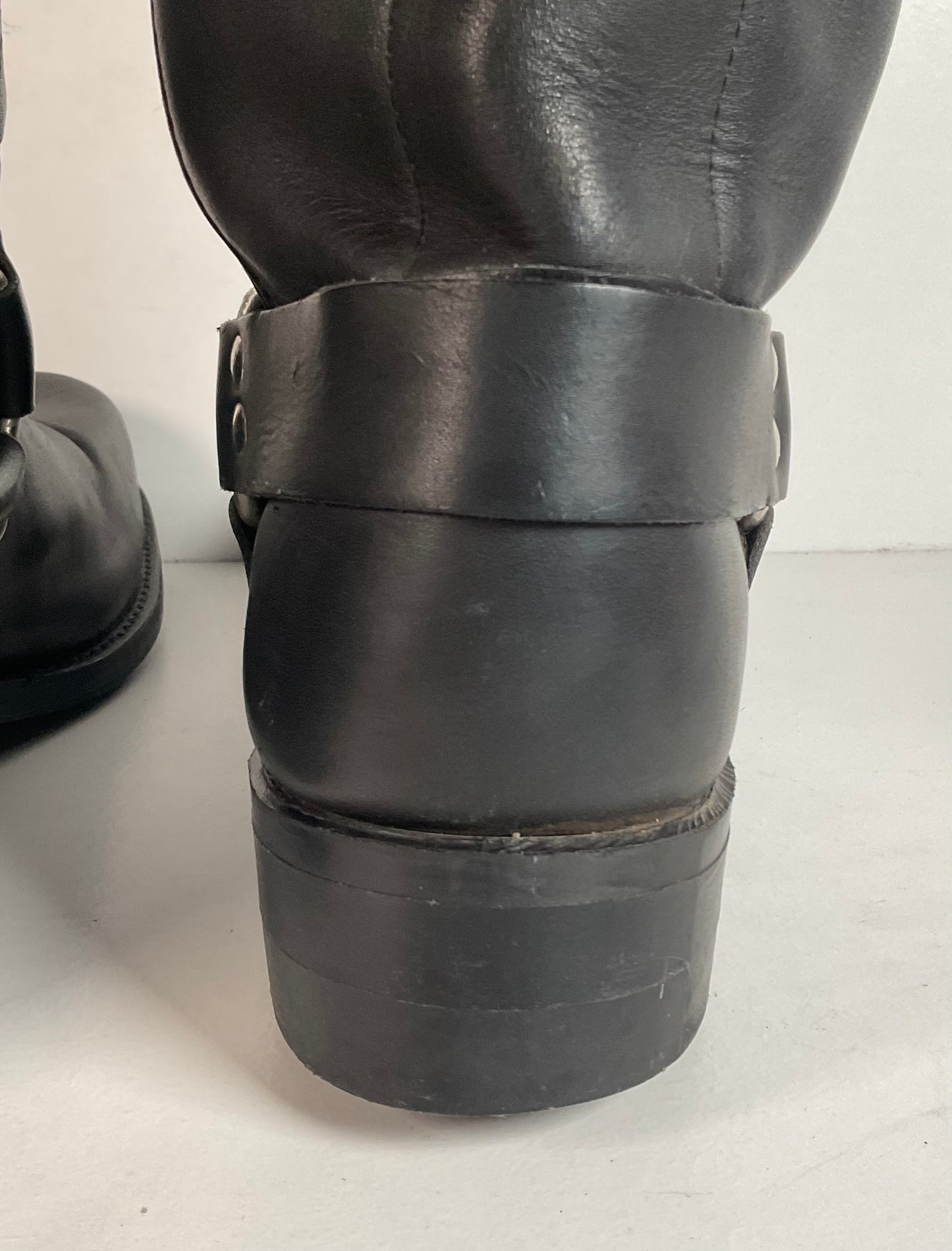 Vintage Soft Toe Harness Boots | Men’s 14 D