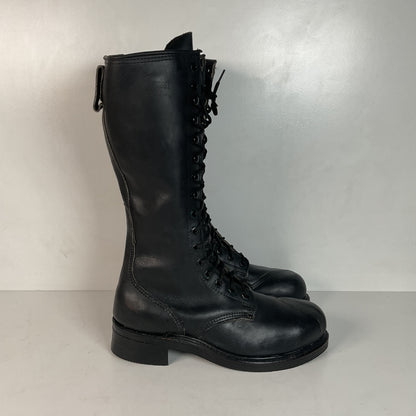 Vintage Carolina Linesman Lace Up Boots 9.5 E USA Made Pole Climber