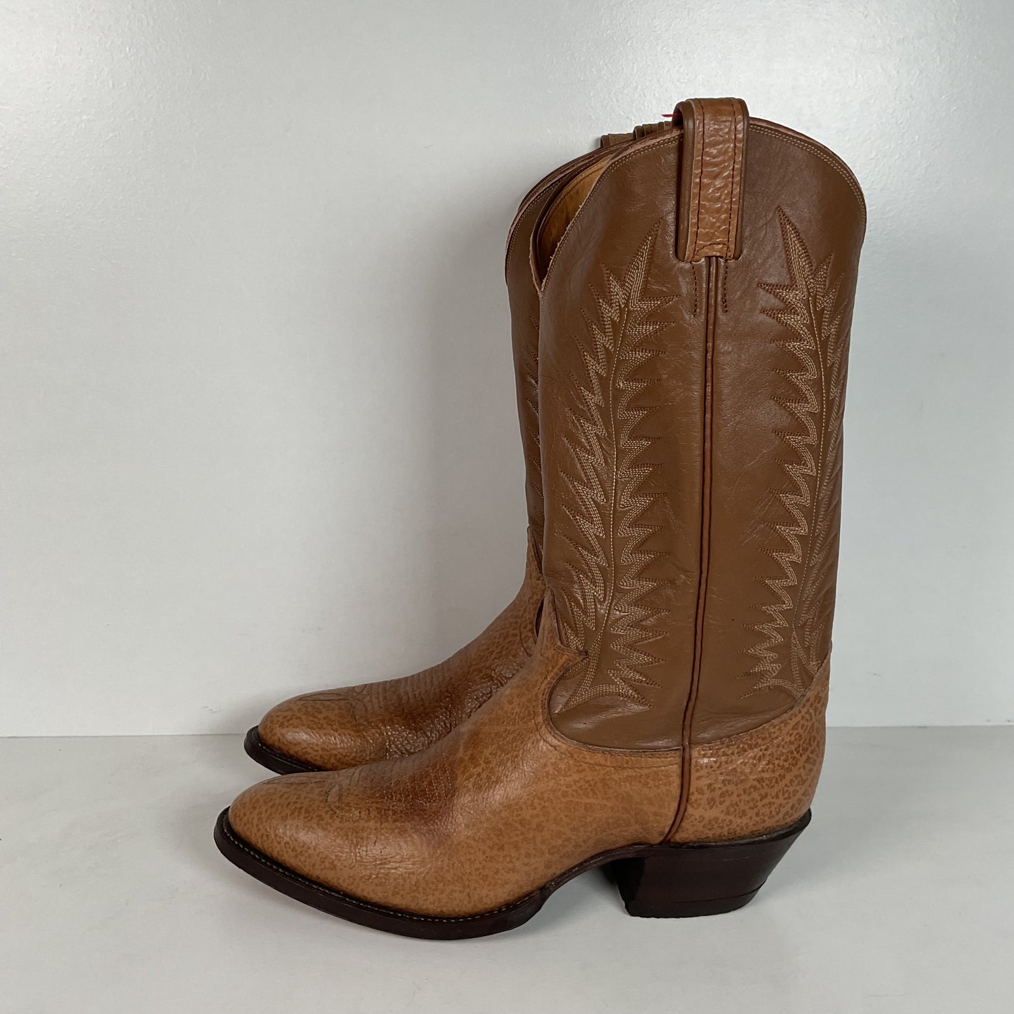 Vintage Tony Lama Cowboy Boots | Bullhide | Gold Label | USA Made | Men’s 9 D