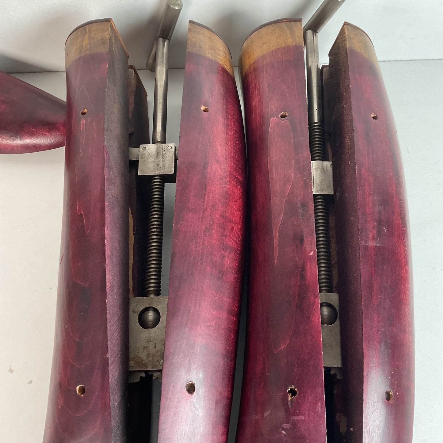 Antique Wooden Tall Boot Stretcher 9 C Equestrian Polo Form