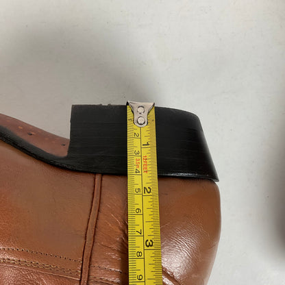 Montana Goat Skin Cowboy Boots | Brown | Men’s 8.5 D