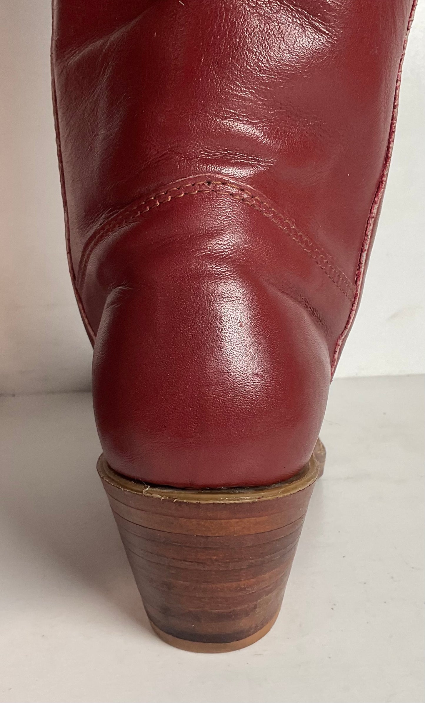 Vintage 1970s Sears’ Berman Tall Riding Boots 7 B USA Made Campus