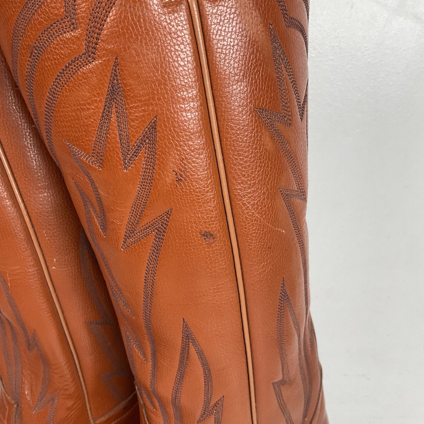 Jack Rowin Custom Cowboy Boots Men’s 9.5 Tall Stove Top Buckaroo