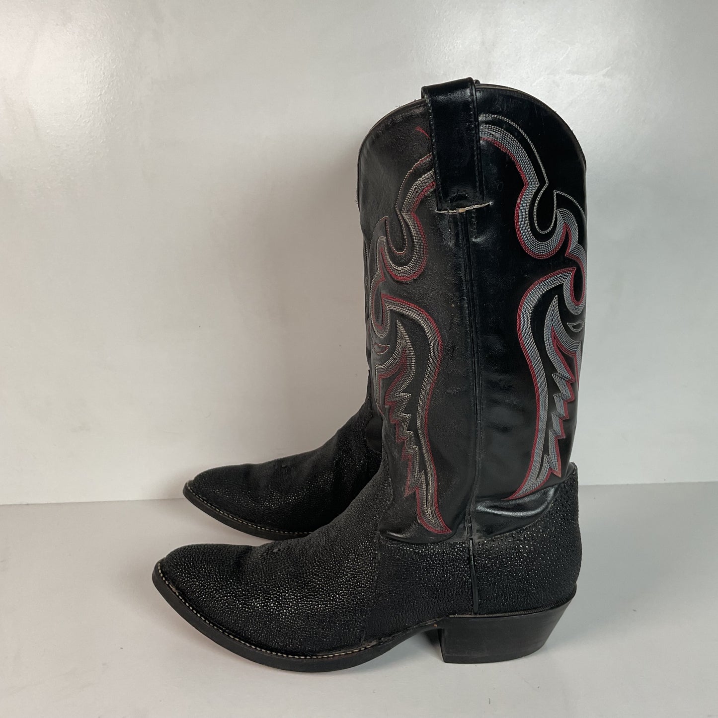 Men’s Exotic Sea Stingray Cowboy Boots 8.5 D