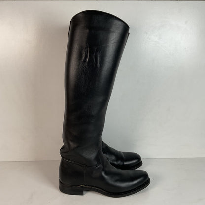 Dehner Women’s Stock Riding Dress Boots 7.5 C USA Made Cloth Pull