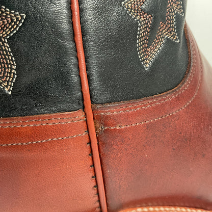 Lucchese 2000 Cowboy Boots | USA Made | Extra Wide | Men’s 8.5 EE