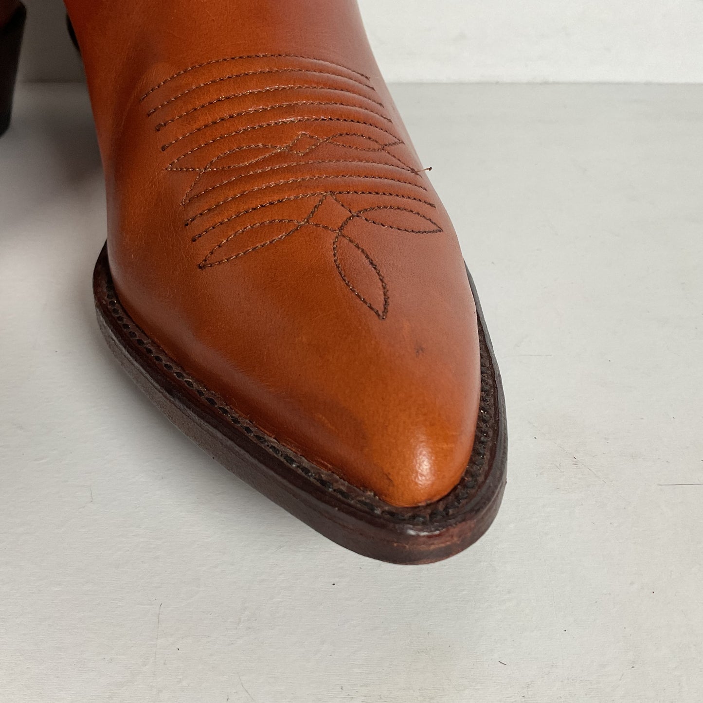 Vintage Panhandle Slim Cowgirl Boots | Sienna Brown | Women’s 8.5 B