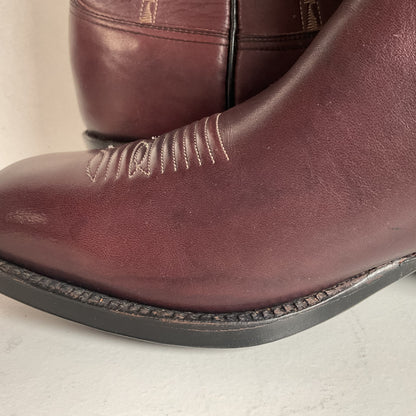 Lucchese San Antonio Cowboy Boots — French Toe — Men’s 8 D