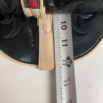 Vintage Laredo Front Cut Python Cowboy Boots 12 D USA Made Snakeskin