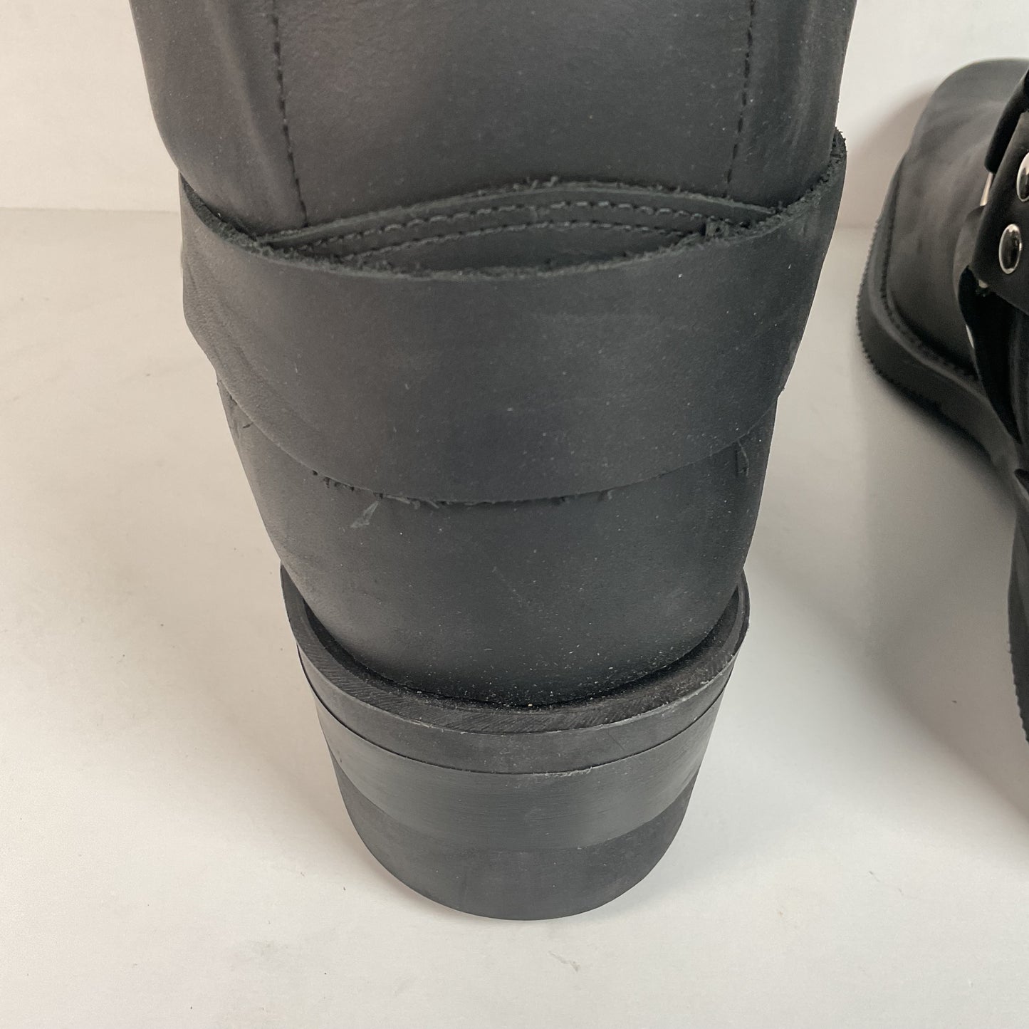 Double H Men’s Barry Harness Biker Boots 15 D USA Made