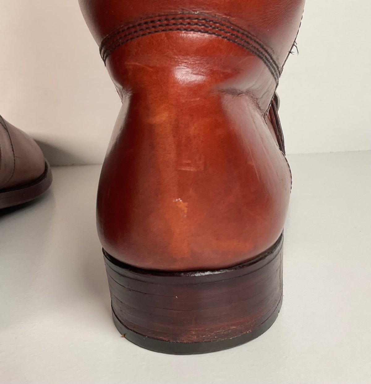 Vintage Thom McAn Harness Buckle Boots | Spanish Calf Skin | Men’s 10.5 D