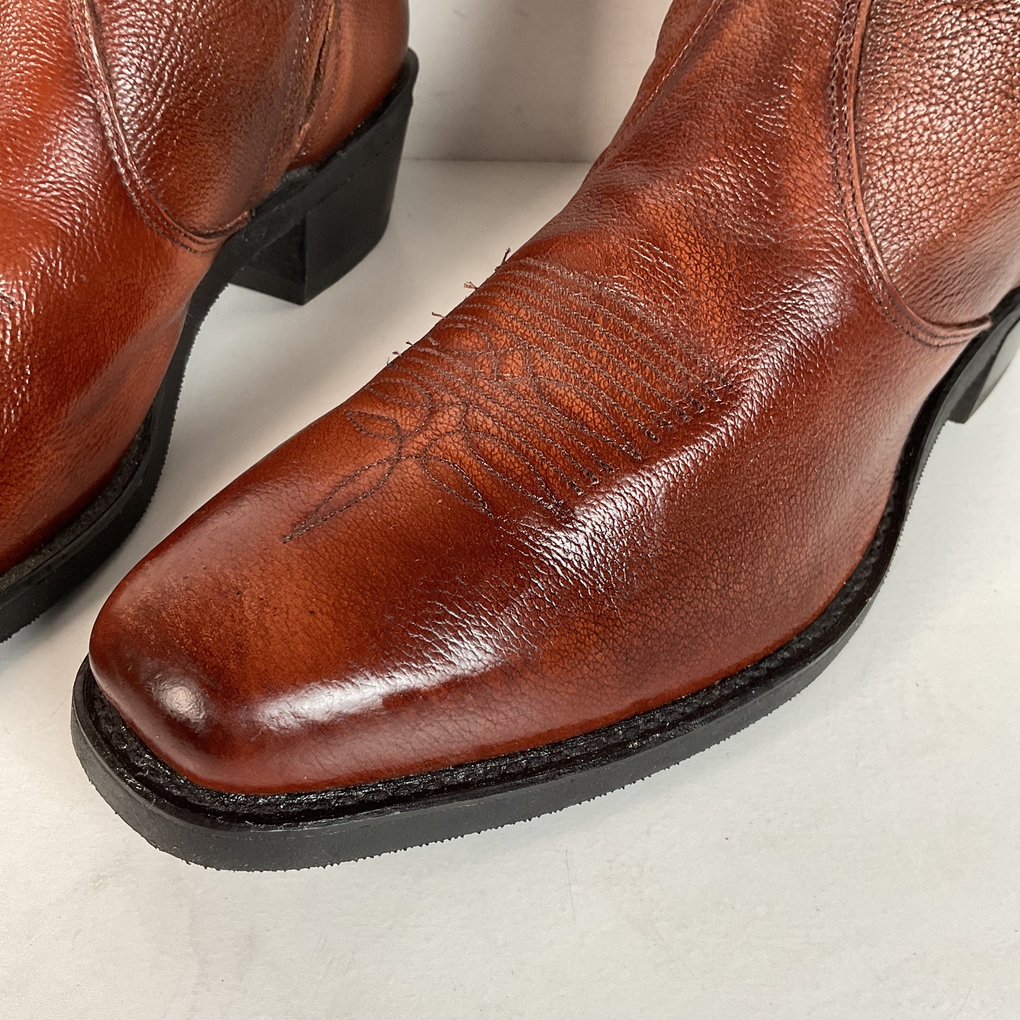 Vintage Laredo Western Ankle Boots | Side Zip | USA Made | Men’s 10.5 EE