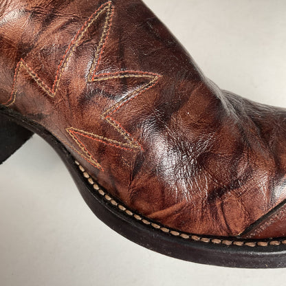 Texas Imperial Wingtip Cowboy Boots | USA Made | Men’s 6.5 | Women’s 7.5