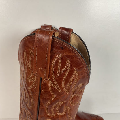 Vintage J. Chisholm Cowgirl Boots | Wingtip | USA made | Brown | Women’s 6.5
