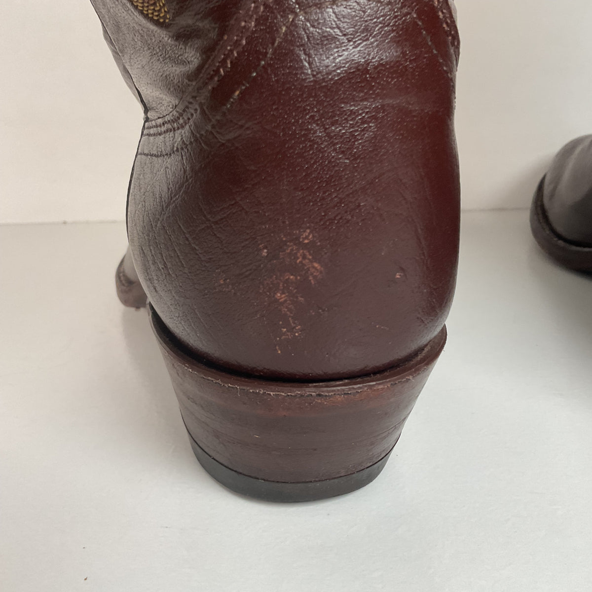 Vintage Justin Pig Skin Cowboy Boots | Wild Boar | USA Made | Men’s 10 D