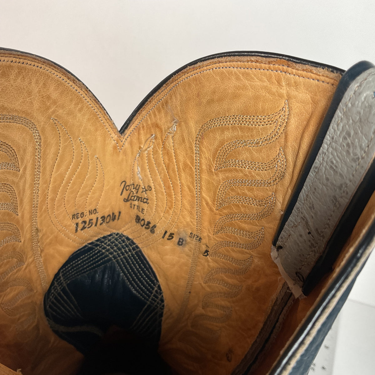 Vintage Tony Lama Antelope Cowboy Boots | Gold Label | Exotic | Men’s 15 B