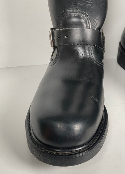 Vintage Brahma Steel Toe Engineer Boots | USA Made | Men’s 9