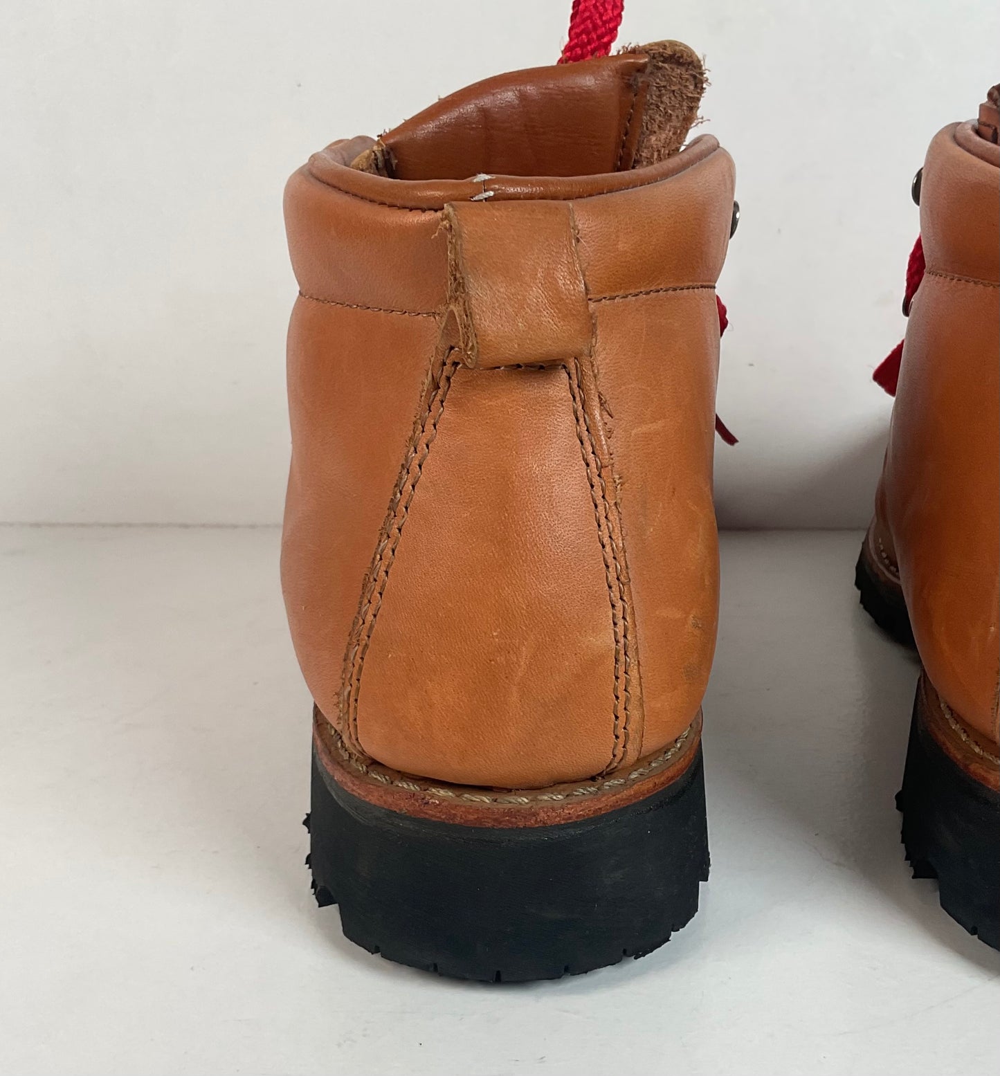 Vintage Knapp Mountaineering Boots | USA Made | Safety Toe | Stomper | 8.5