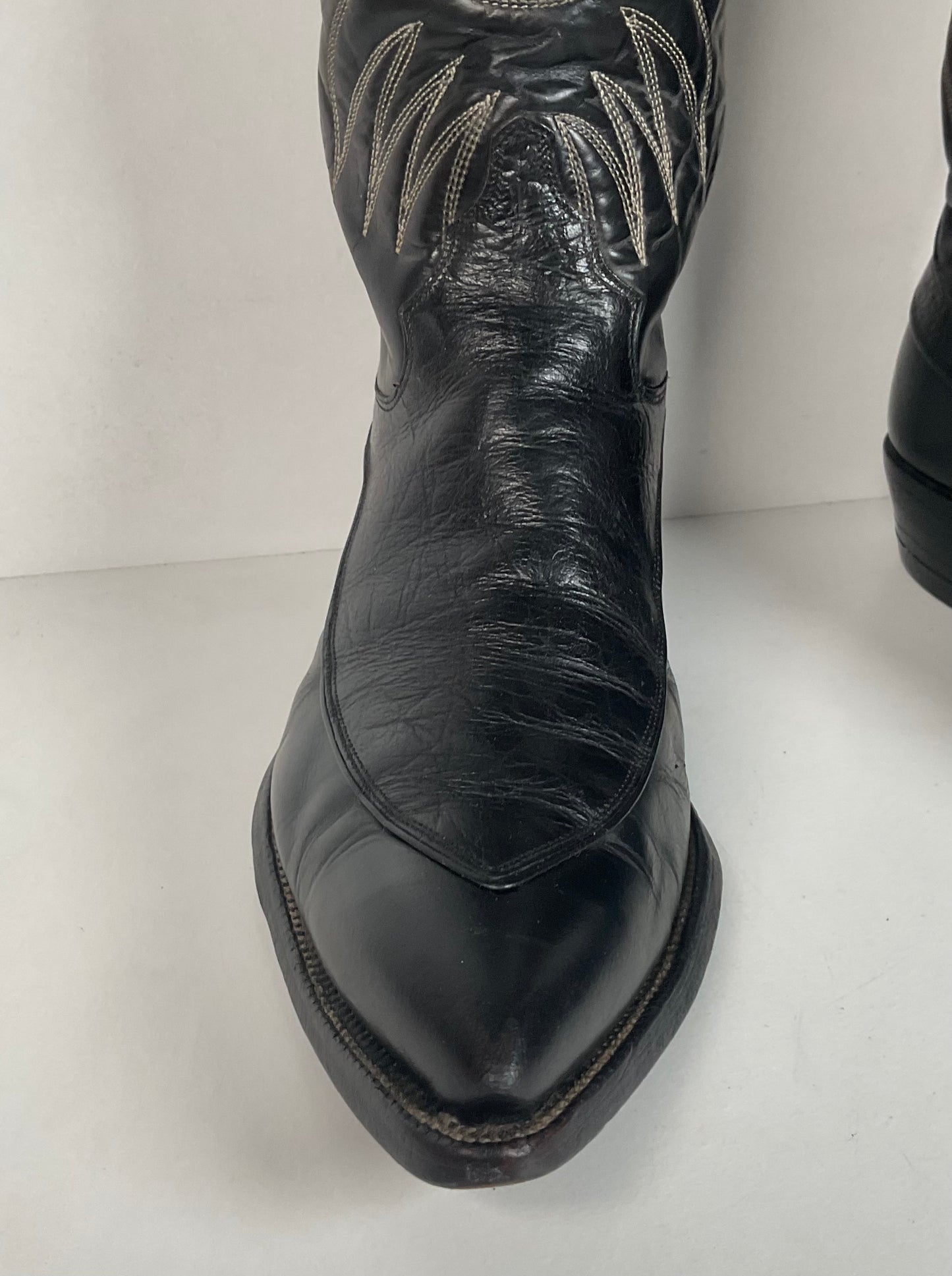 Vintage Justin Algonquin Toe Cowboy Boots | 1960s-1970s | Men’s 8.5 D