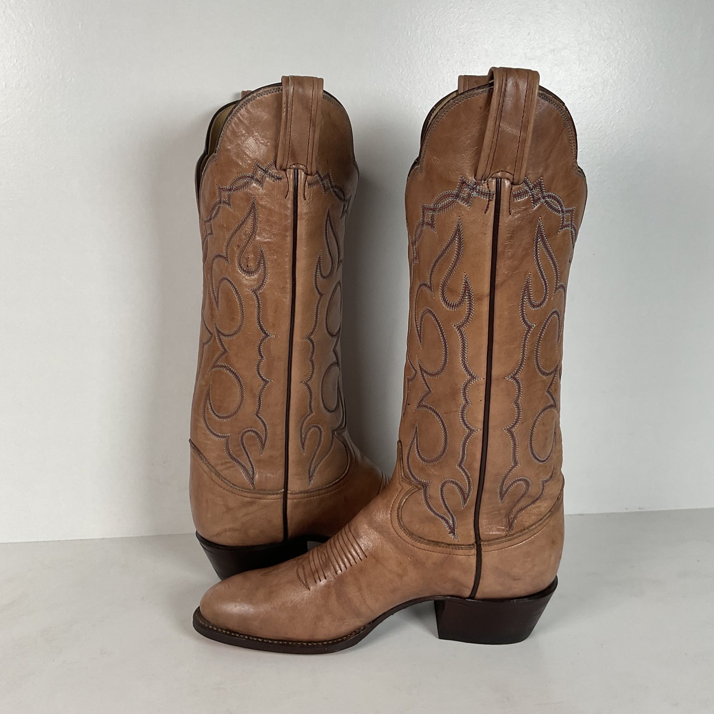 Vintage Tony Lama Gold Label Cowgirl Boots | USA Made | Men’s 5.5 | Women’s 6.5