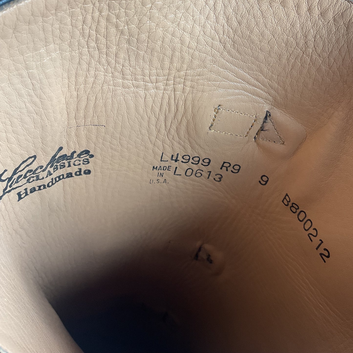 Lucchese Classics Handmade Women’s Tall Riding Boots 9 B Harness