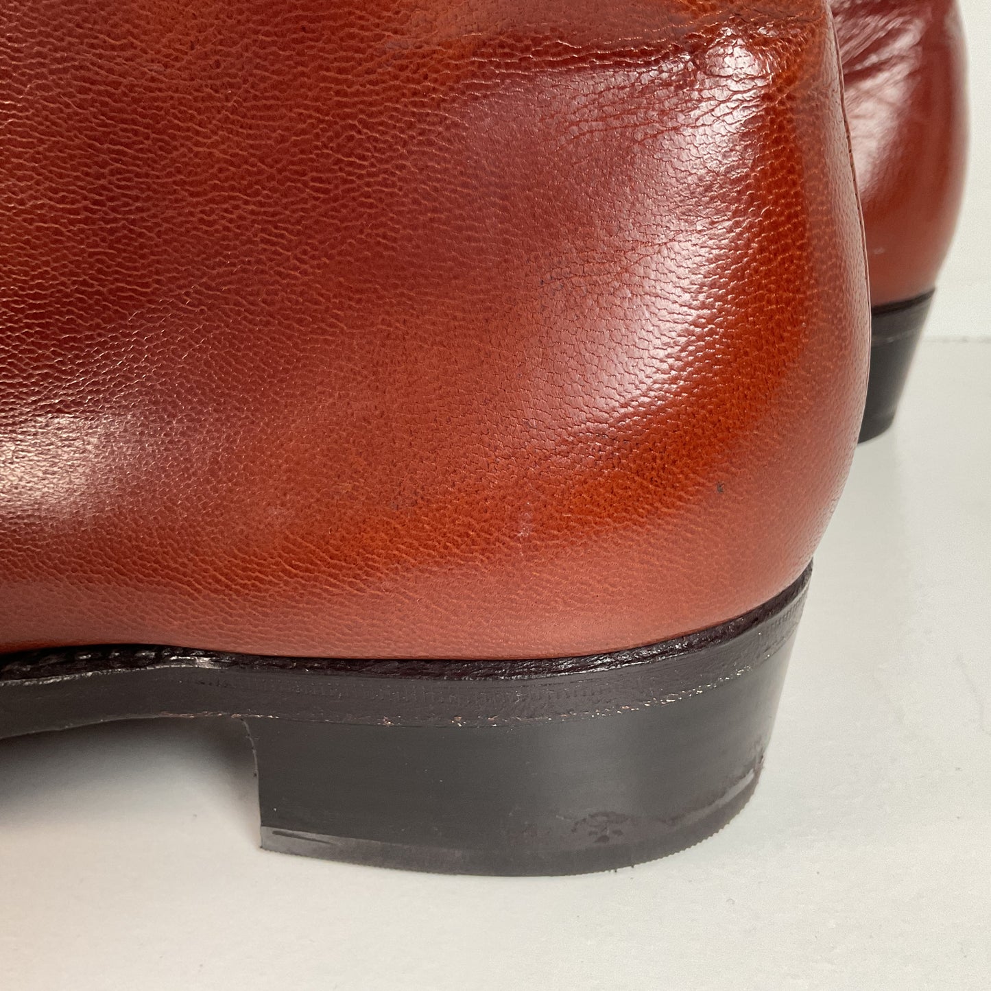 Vintage Florsheim Beetle Boots | Chelsea Style | Burnished Brown | Men’s 11 D