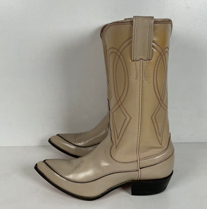 Vintage Justin Algonquin Cowgirl Boots | Old Fort Worth Label | Women’s 5 C