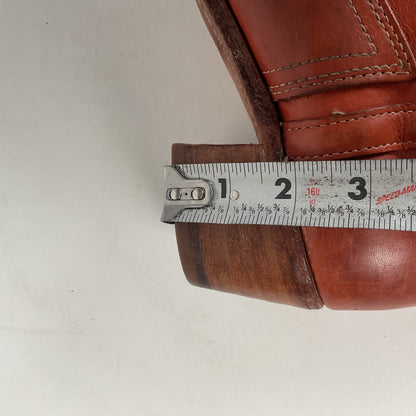 Vintage Dexter Campus Boots | Distressed | Braided | USA Made | Women’s 10 M