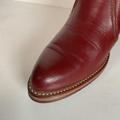 Vintage 1970s Sears’ Berman Tall Riding Boots 7 B USA Made Campus