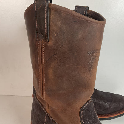 Chippewa Arroyo Wellington Boots 12 D Exotic Elephant
