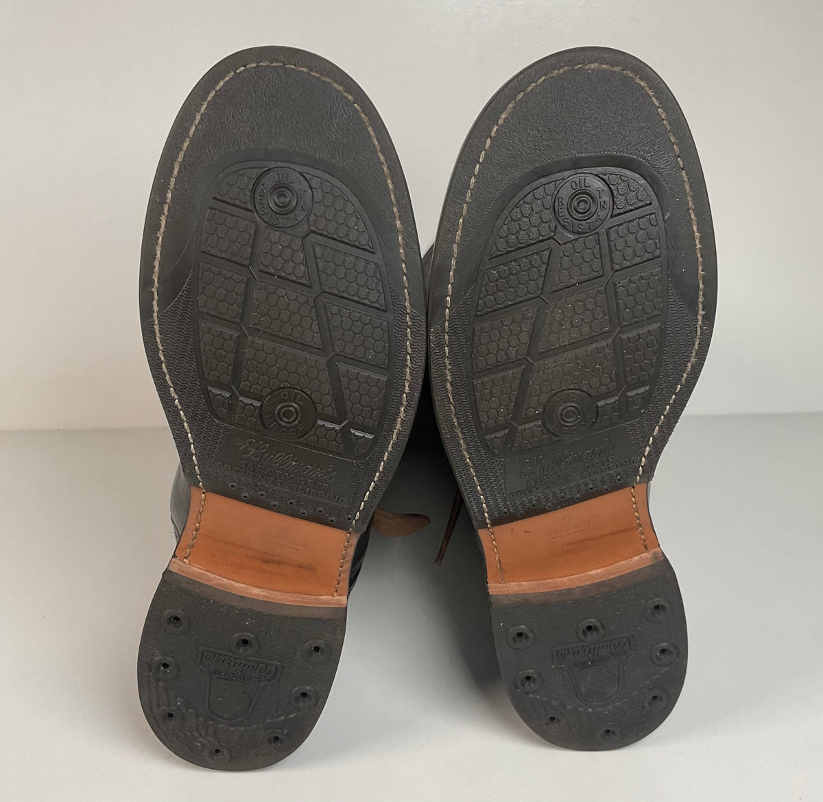 Black Sign Aviator Boots | Horse Hide Engineer | Men’s 10