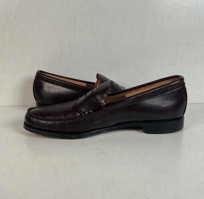 1970s Jarman Moccasin Penny Loafer 12 B Hand Sewn Benchmark