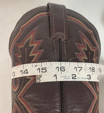 Vintage Larry Mahan Sanded Elephant Roper Boots | Exotic | USA Made | Men’s 9.5 D