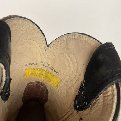 Stewart Handmade Cowboy Boots | Custom | Nubuck Suede | Men’s 9 D
