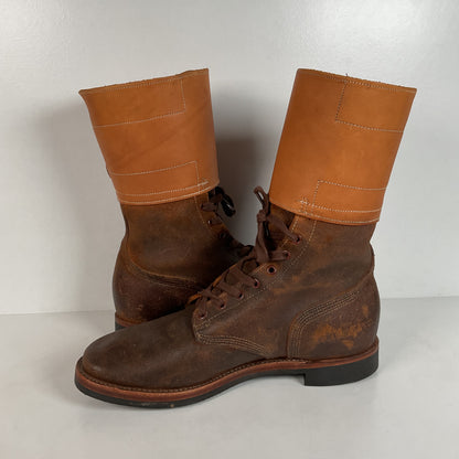 WWII Impressions’ Tanker Boots | Double Buckle | USA Made | World War II | 12 D