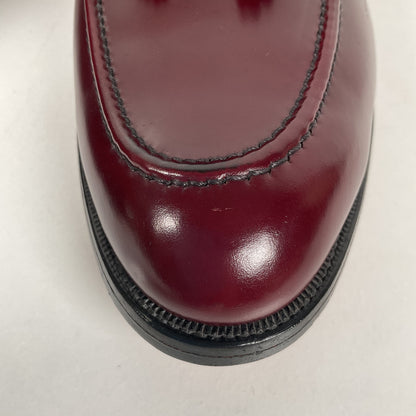 Vintage Allen Edmonds Saratoga Tassel Loafers | Burgundy Calf | Men’s 10 B