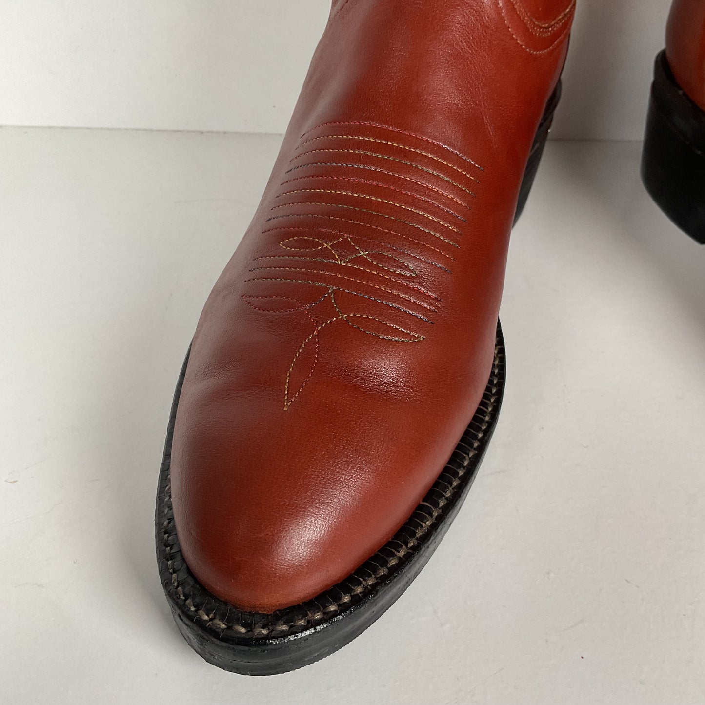 Vintage Tony Lama Retan Cowboy Boots | Gold Label | USA Made | Men’s 9 EE