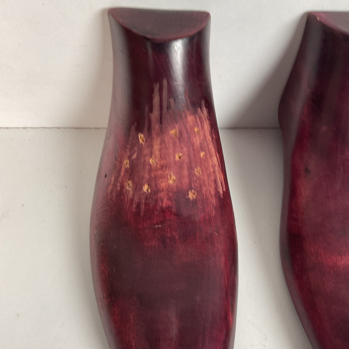 Antique Wooden Tall Boot Stretcher 9 C Equestrian Polo Form