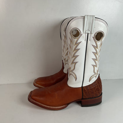 Larry Mahan Cowgirl Roper Boots 7 B Punchy Sunset Renegade