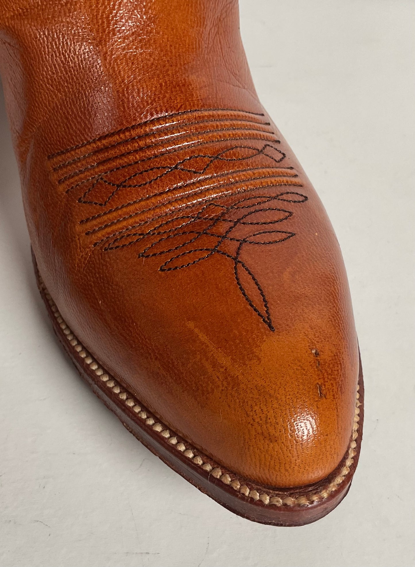 Vintage Dan Post Cowgirl Boots | Spanish Collection | Stacked Heel | Women’s 7.5