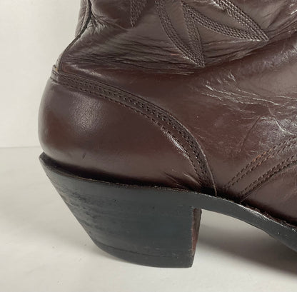 Custom Kiltie Packer Boots | Dark Brown | Men’s 9 D