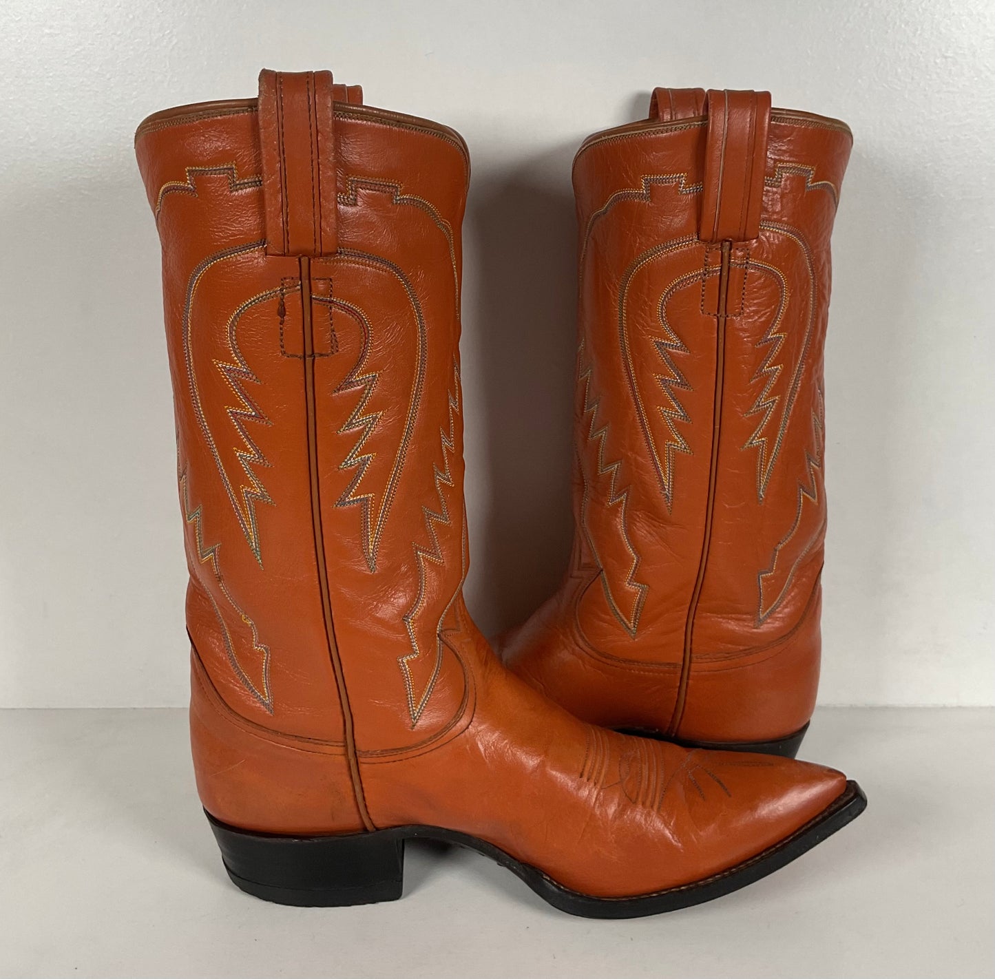 Vintage Tony Lama Cowboy Boots | X Toe | 1950s | Men’s 7.5 D