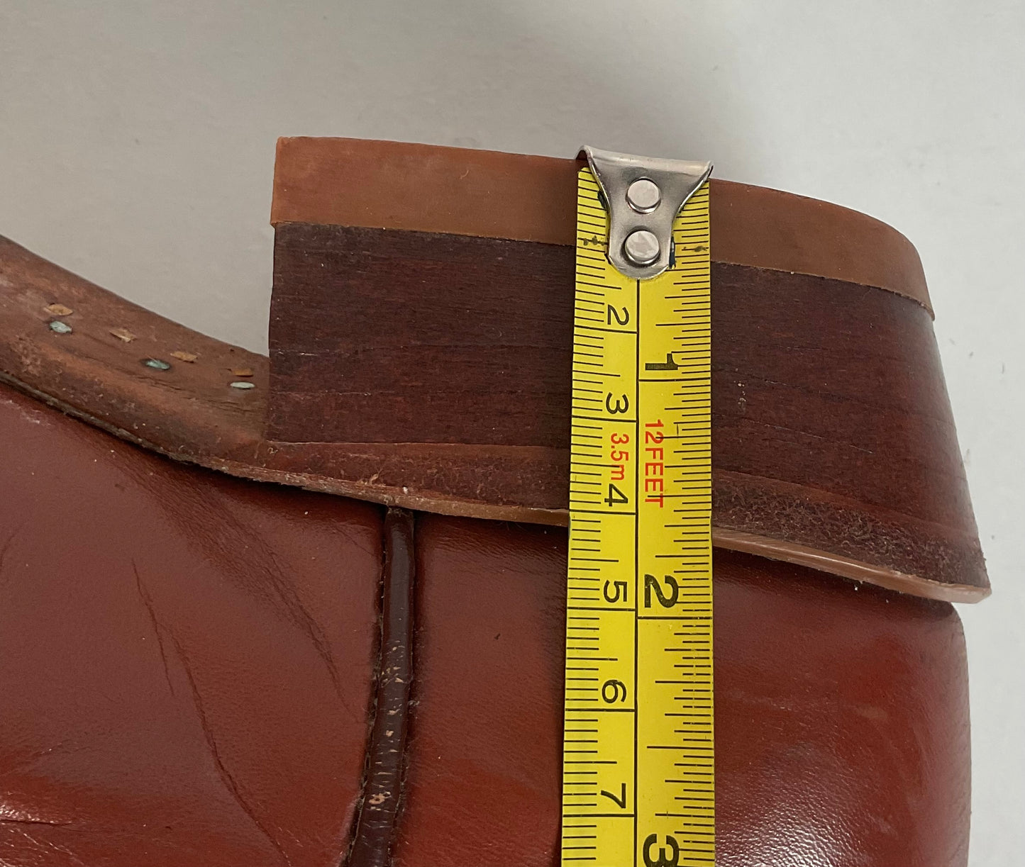 Vintage Tony Lama Gold Label Cowboy Boots 9.5 B John Wayne Toe