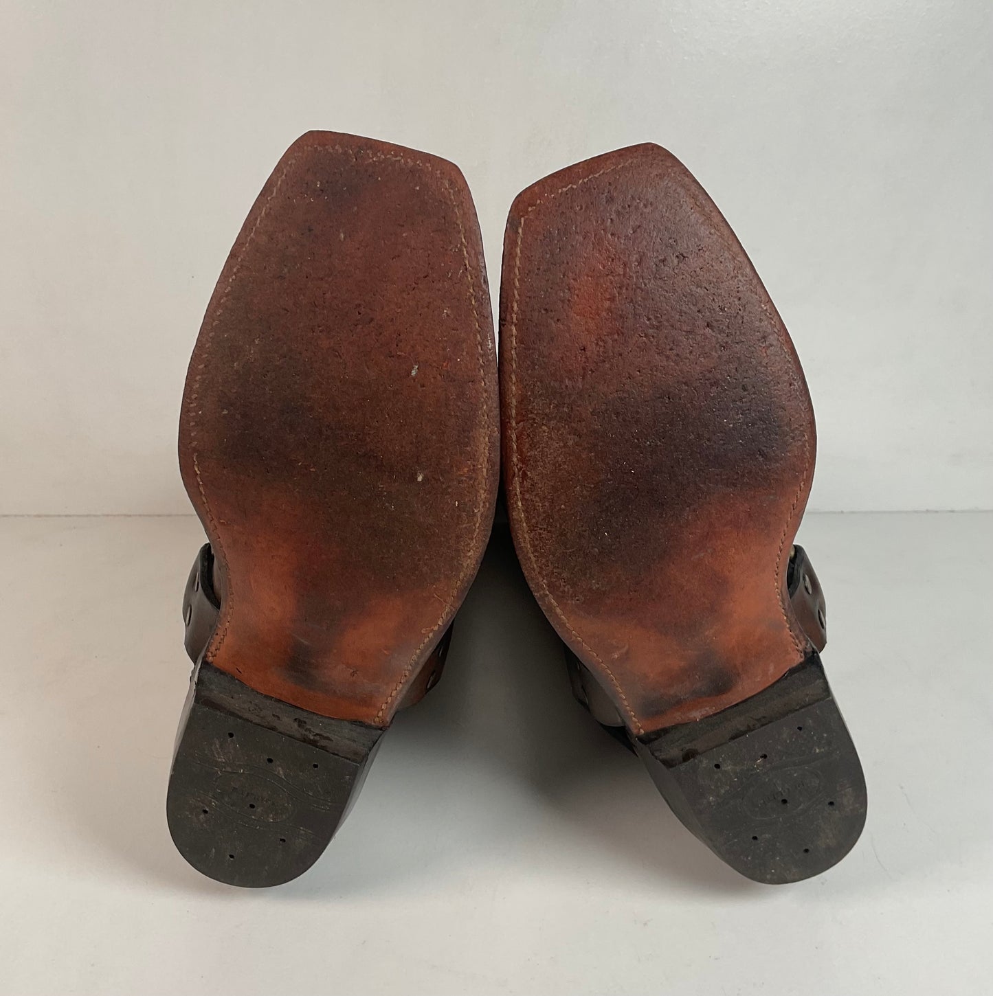 Vintage Frye Black Label Harness Boots Men’s 10 D USA Made