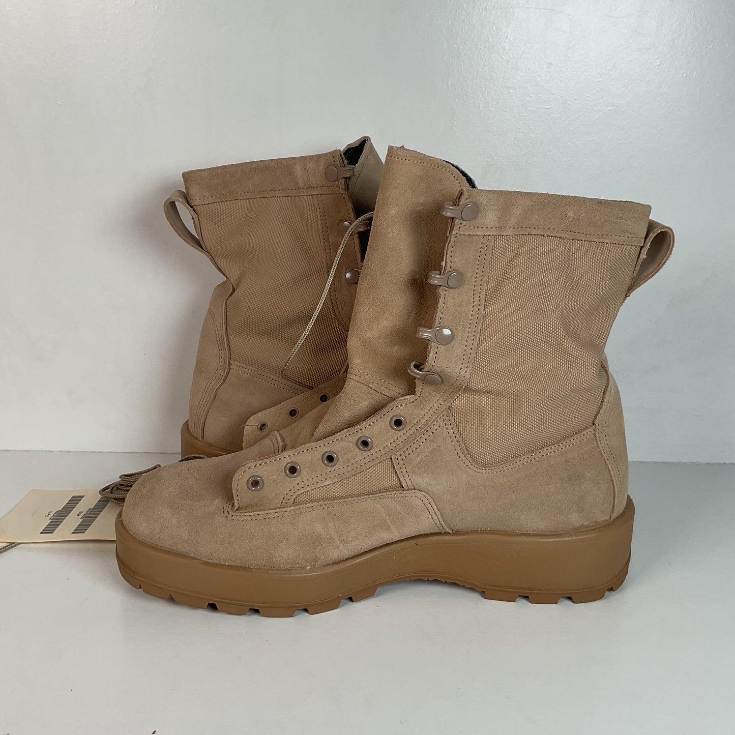 Wellco Army Combat Boot 12.5 R Temperate Weather Desert Tan
