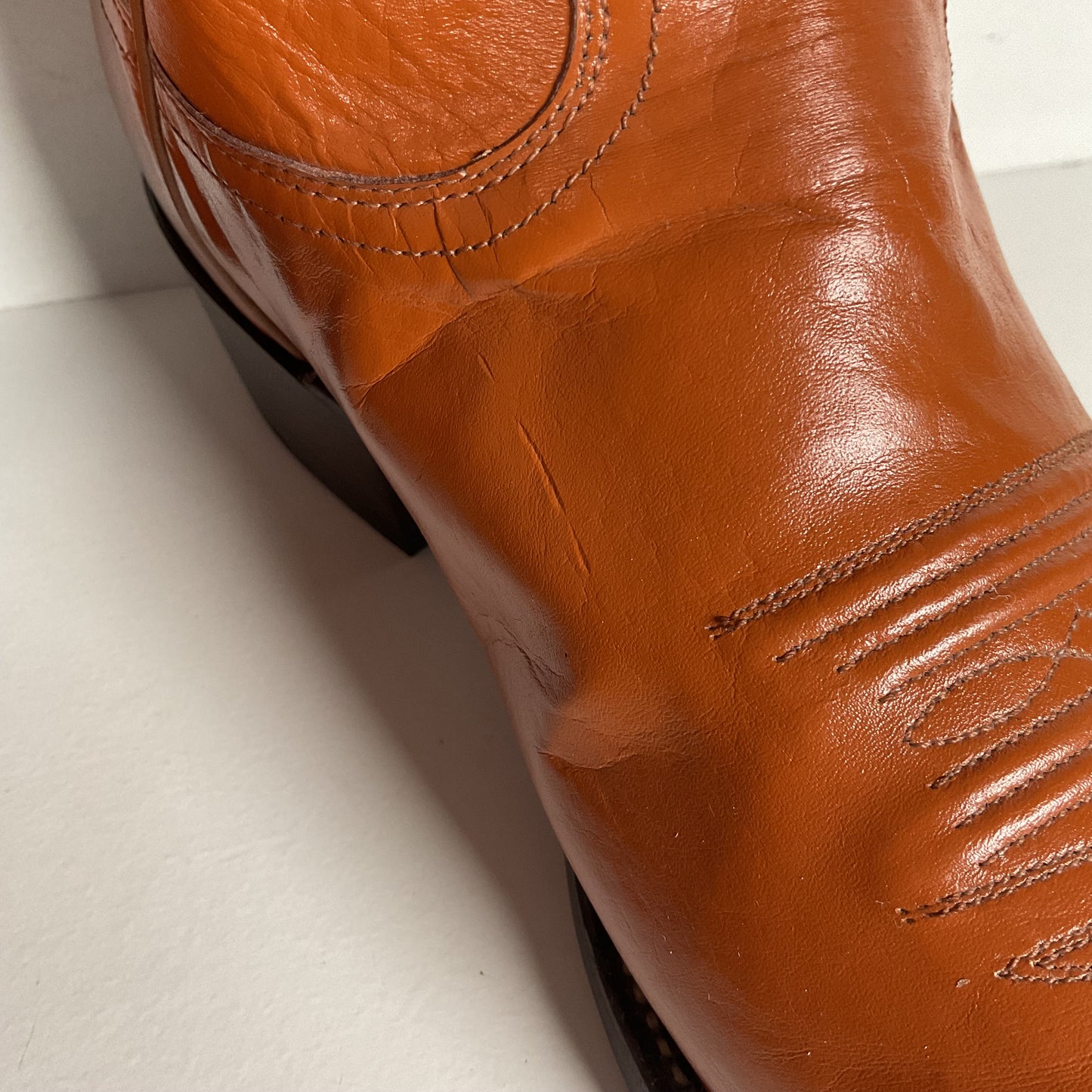 Vintage Justin Redwood Cowboy Boots | USA Made | Men ‘s 10.5 D