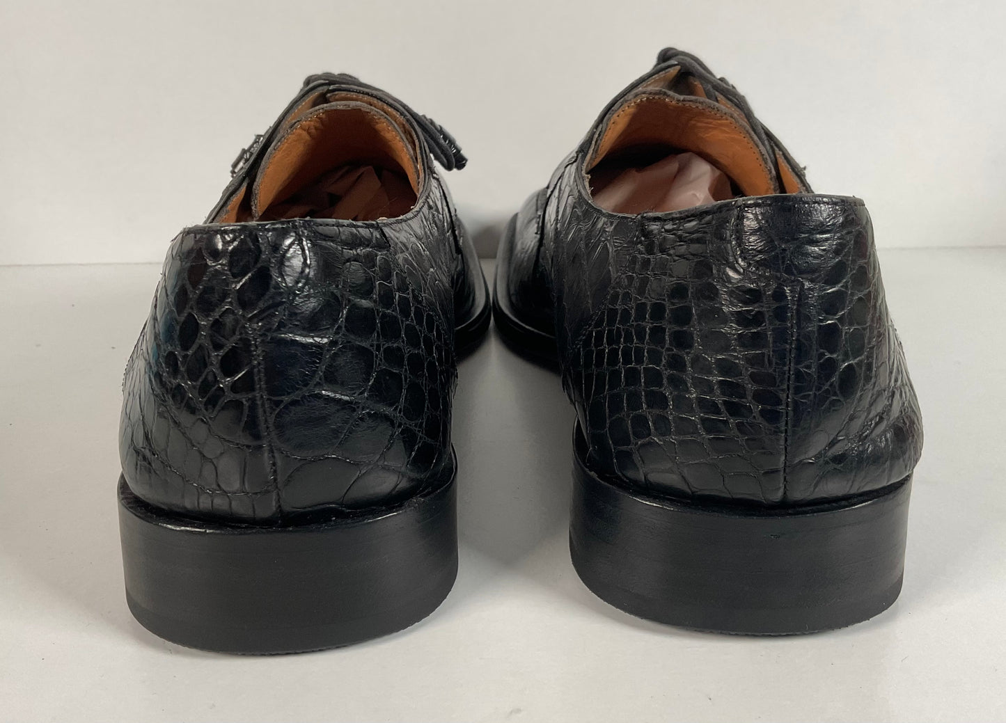 Avventura Genuine Crocodile Loafers 13 M Exotic Full Bias Cut Recrafted