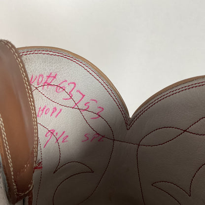 Stewart Fine Handmade Cowboy Boots | Custom | Set of (2) | Deertan | Men’s 9.5