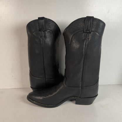 Vintage Justin European Elk Cowboy Boots | USA Made | 11 EE